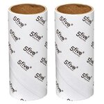 FIVE Lot de 2 Recharges  Brosse à Vêtements  10cm Blanc