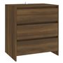 Voir la diapositive 2 : VIDAXL Buffet Chene marron 70x41x75 cm Bois d'ingenierie