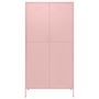 Voir la diapositive 3 : VIDAXL Garde-robe Rose 90x50x180 cm Acier