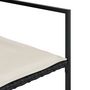 Voir la diapositive 5 : VIDAXL Ensemble a manger de jardin 11 pcs coussins noir resine tressee