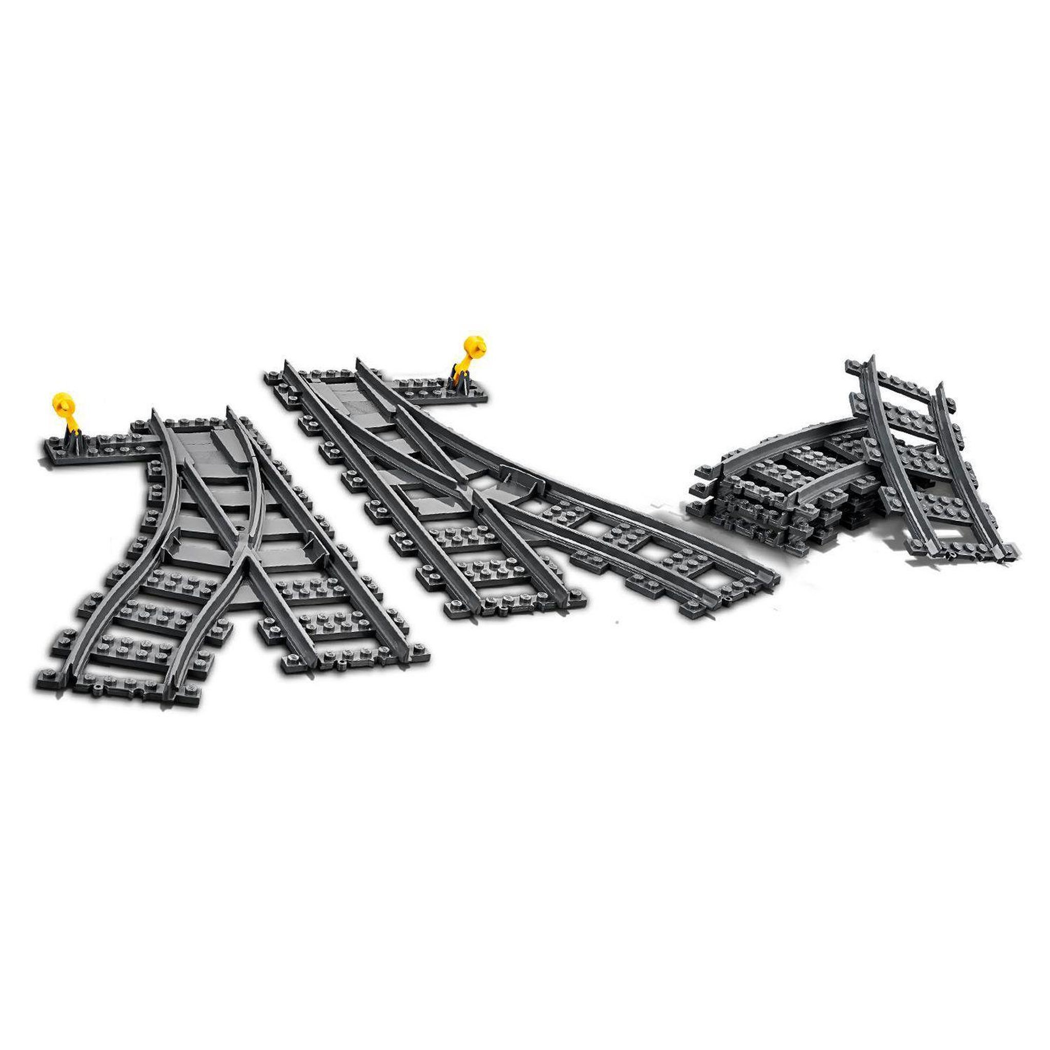Voir la diapositive 3 : LEGO City 60238 - Les aiguillages, Ensemble d'Accessoires d'Extension City Train