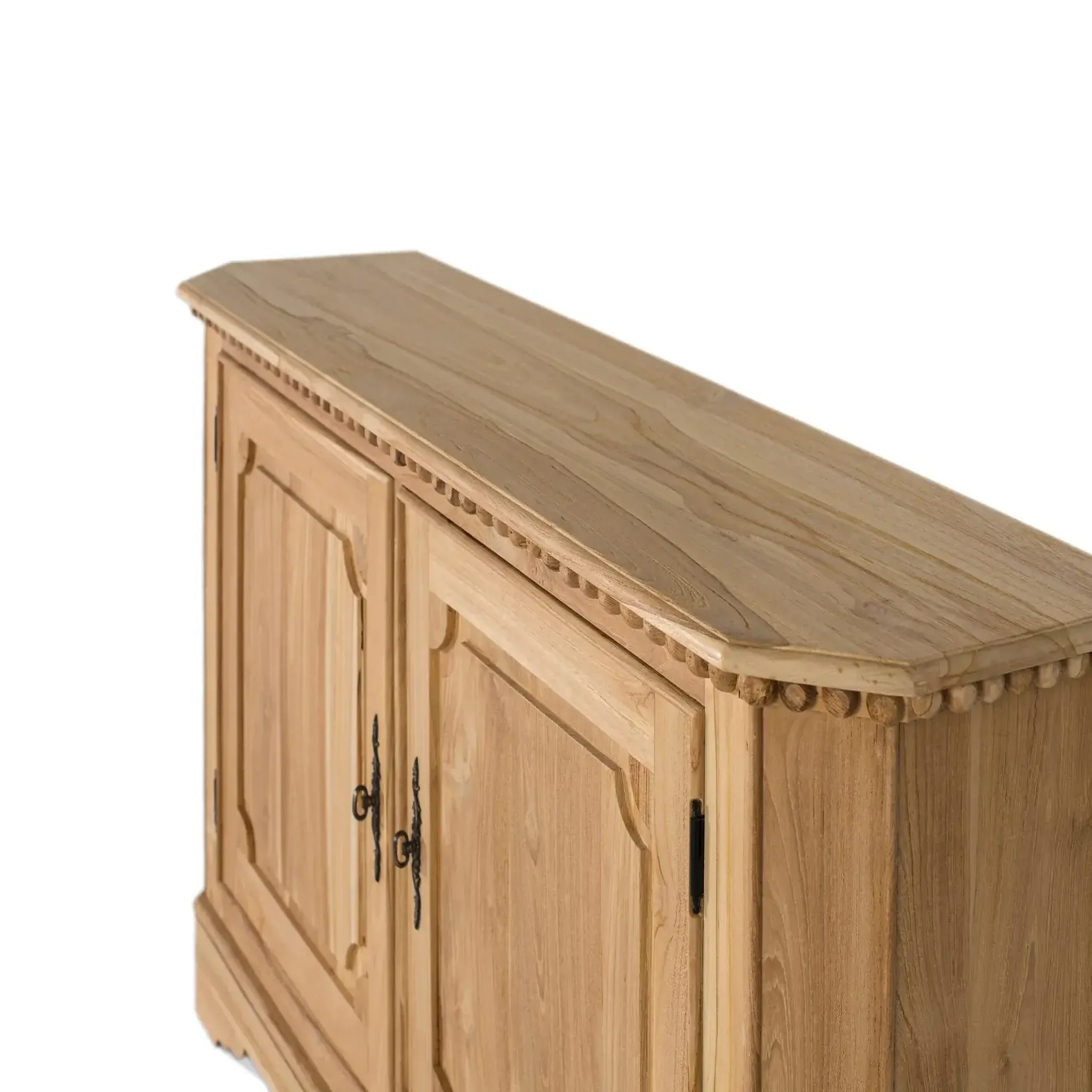 Voir la diapositive 2 : GINER Y COLOMER SL Buffet en bois de teck 150cm style rustique colonial