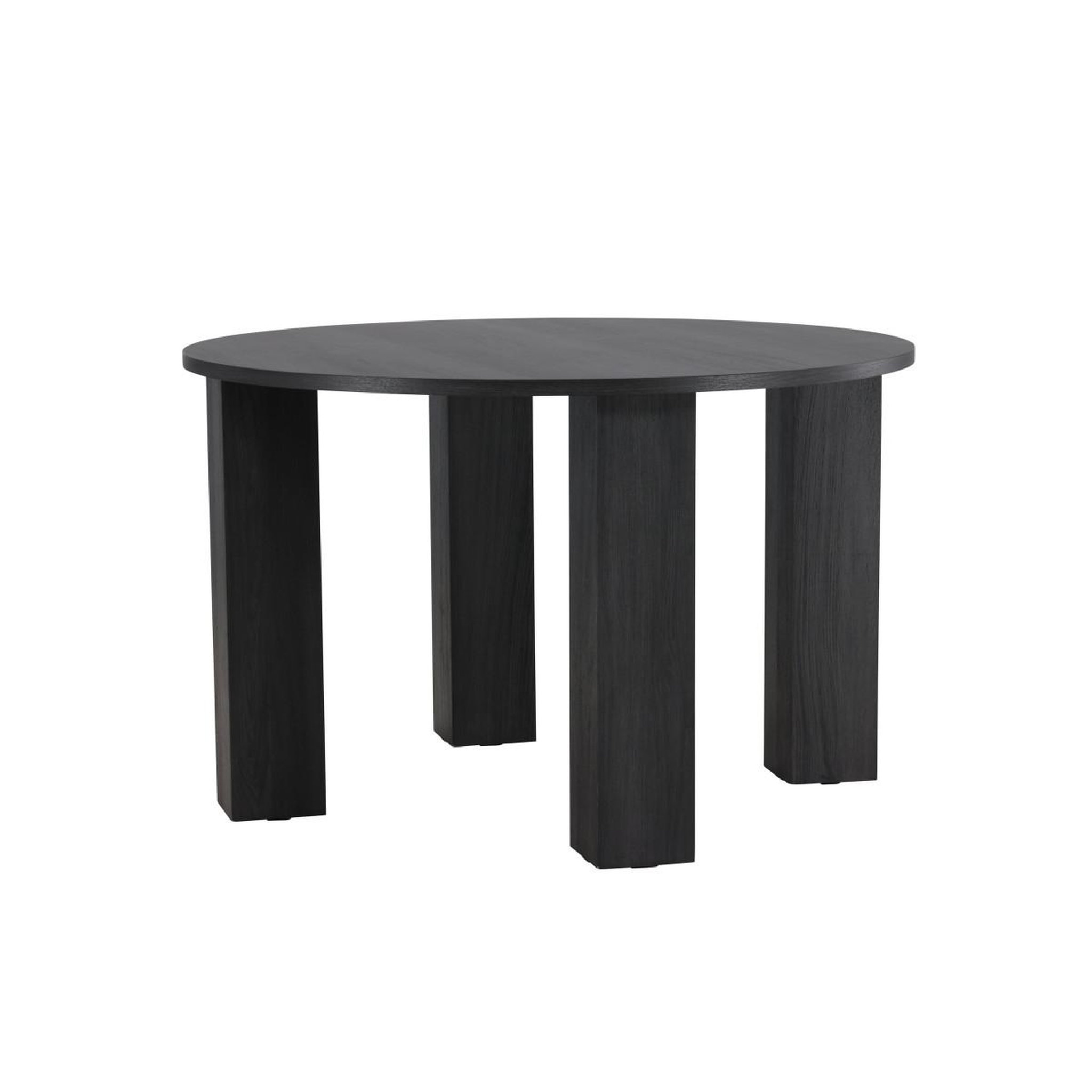 Voir la diapositive 3 : Paris Prix Table à manger design  juno  120cm noir