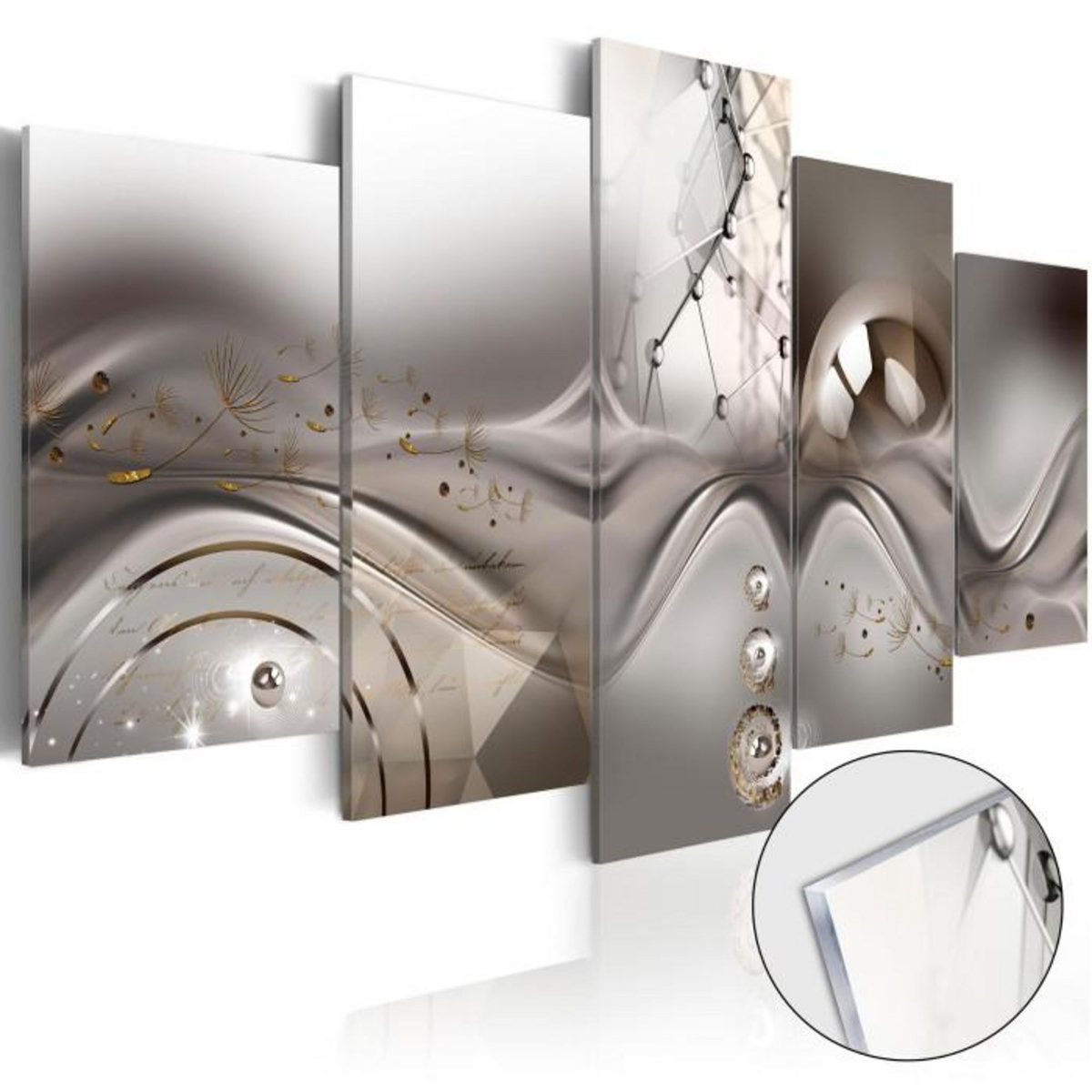 Paris Prix Tableau sur Verre Acrylique  Majesty of the Symmetry