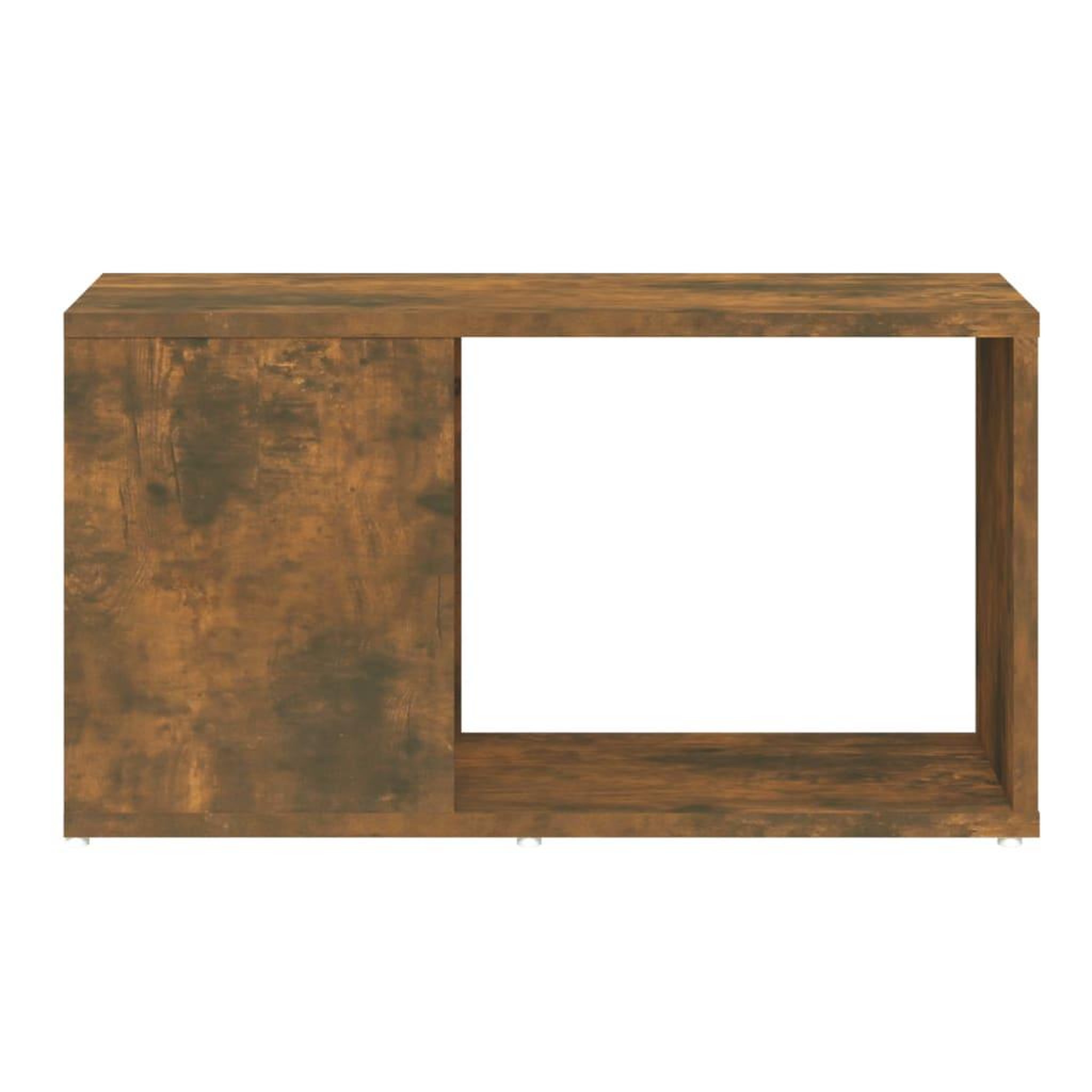 Voir la diapositive 5 : VIDAXL Meuble TV Chene fume 60x24x32 cm Bois d'ingenierie