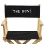 Voir la diapositive 6 : Paris Prix Chaise de Bureau  The Boss  83cm Noir & Naturel