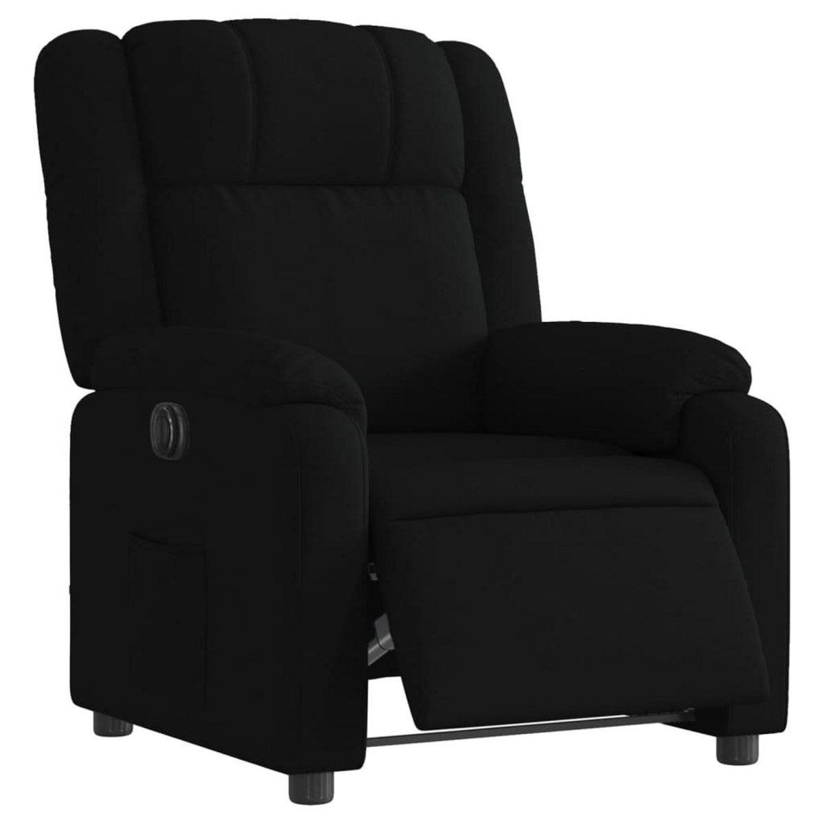 VIDAXL Fauteuil inclinable electrique Noir Tissu