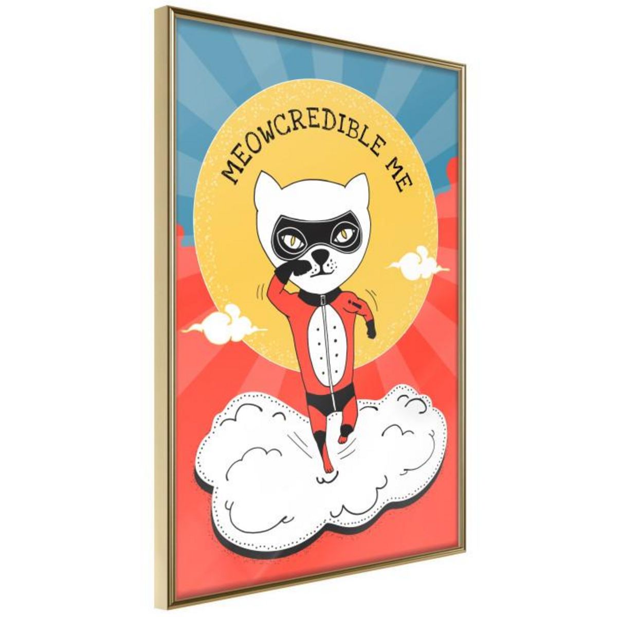 Paris Prix Affiche Murale Encadrée  Costume Party