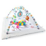 MILLY MALLY Tapis éducatif 2-en-1 TinyMini Amusement à la montagne