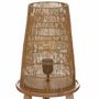Voir la diapositive 2 : Paris Prix Lampadaire Trépied en Bois  Ajmal  127cm Naturel