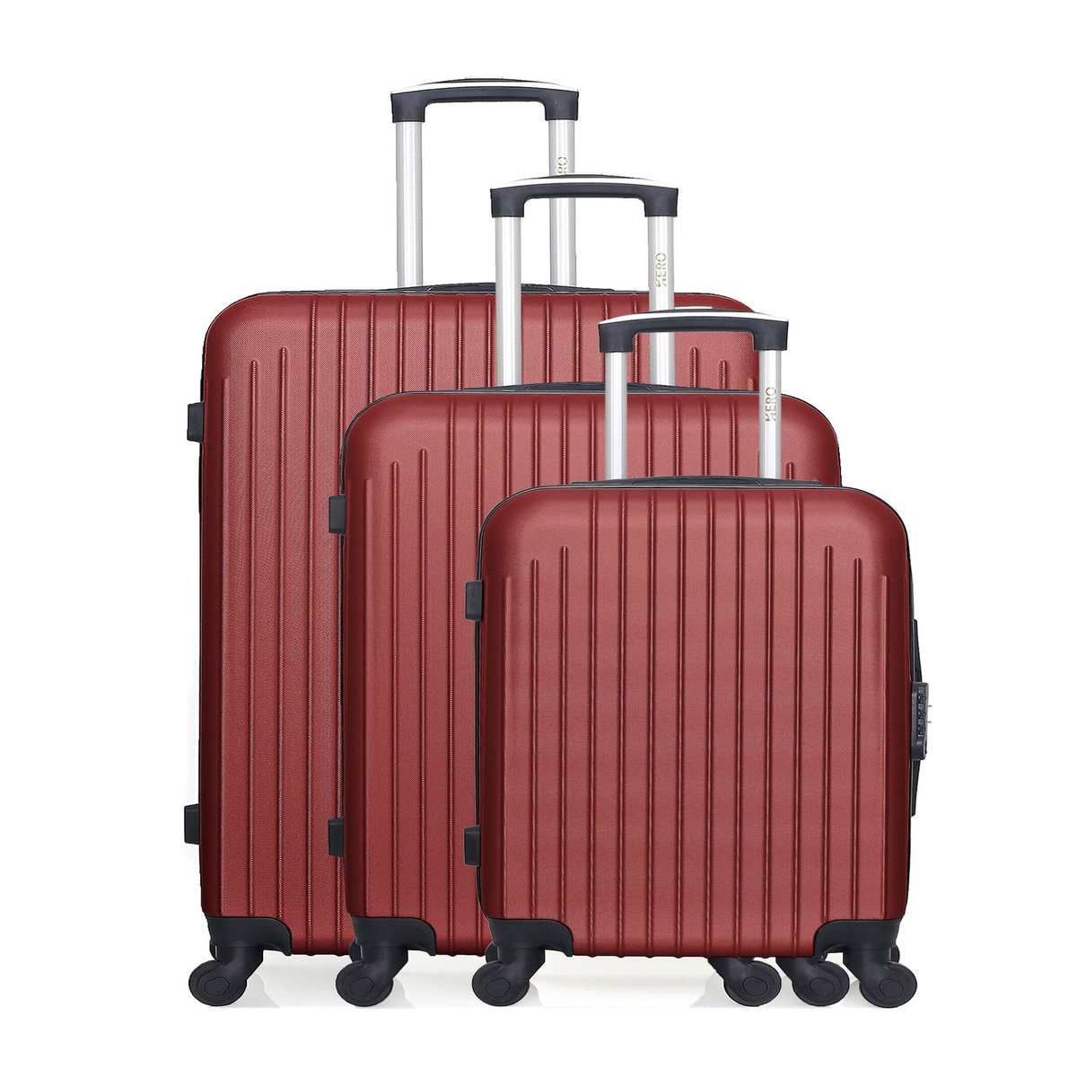 HERO HERO - Set de 3 Valises CARPATES 75 cm 4 Roues