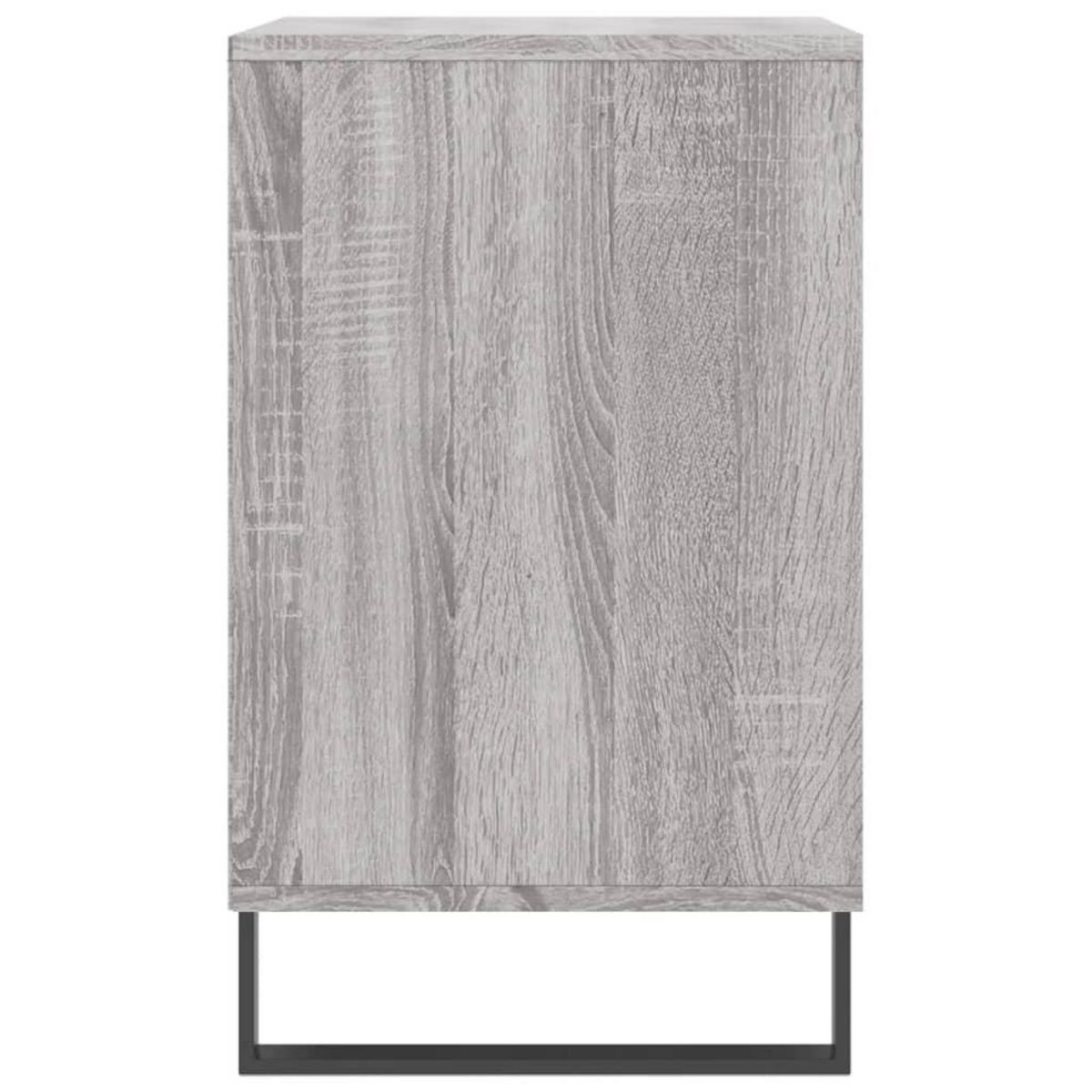 VIDAXL Armoire a chaussures Sonoma gris 102x36x60 cm Bois d'ingenierie