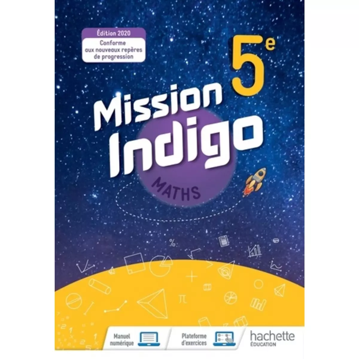  MATHS 5E MISSION INDIGO. EDITION 2020, Barnet Christophe