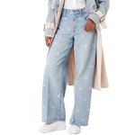 CALVIN KLEIN JEANS Jean Loose  Femme Calvin Klein Jeans The Wide. Coloris disponibles : Bleu