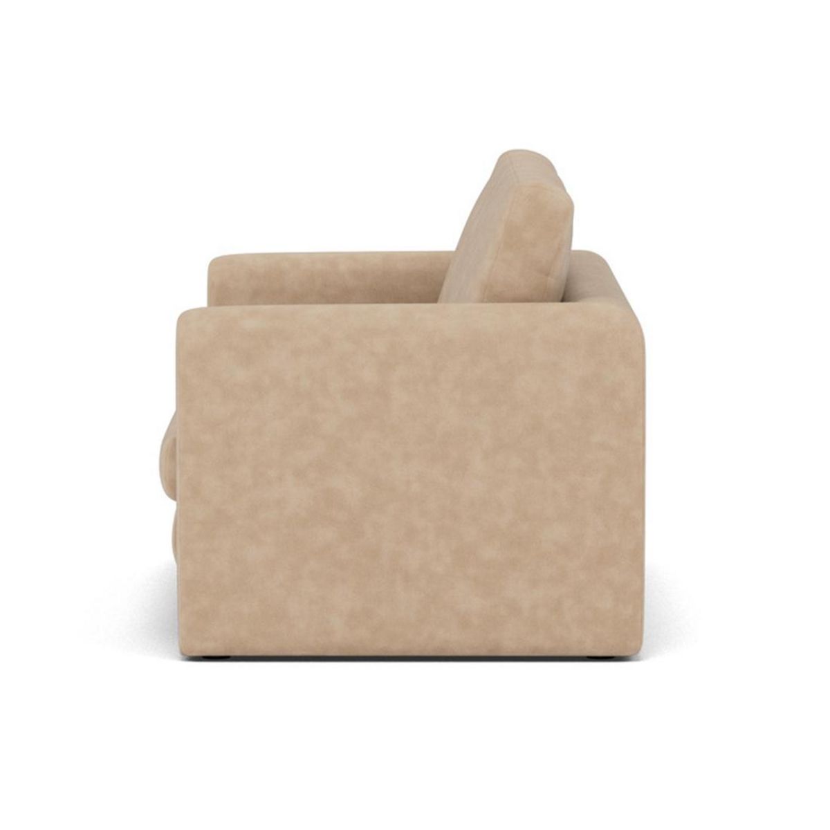 BEST MOBILIER Marilia - canapé 2 places convertible déplimousse en simili