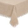 Voir la diapositive 1 : ATMOSPHERA Nappe Imprimée  Maha  150x250cm Beige