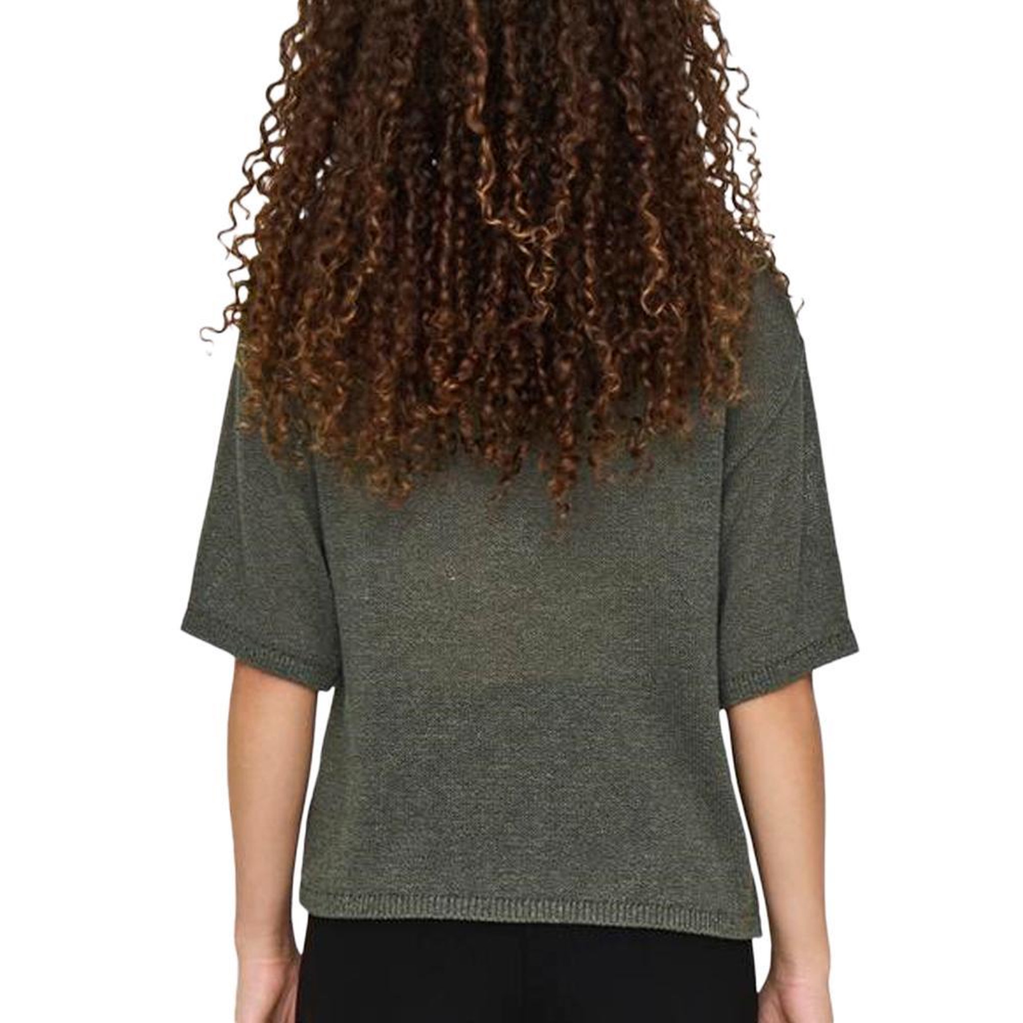 Voir la diapositive 2 : JACQUELINE DE YONG Pull Vert Femme JDY Shine