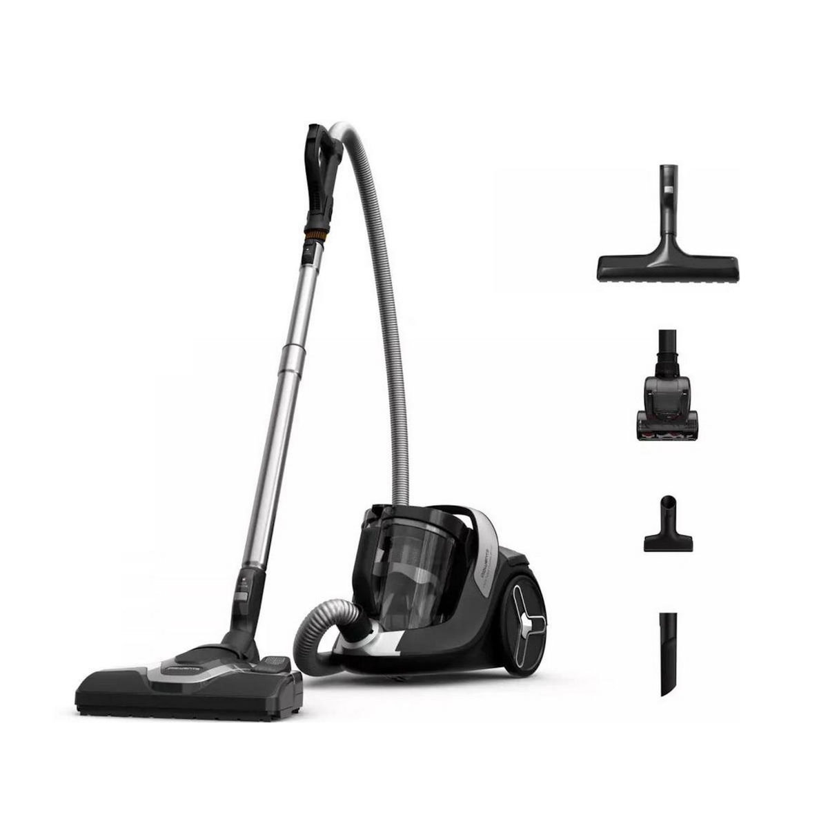 ROWENTA Aspirateur sans sac 500w 66db noir/alu - YY5669FE