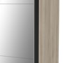 Voir la diapositive 3 : Armoire 2 portes coulissantes 1 miroir L180 cm THIBAULT
