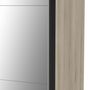 Voir la diapositive 3 : Armoire 2 portes coulissantes 1 miroir L180 cm THIBAULT