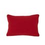 Voir la diapositive 2 : Paris Prix Coussin Déco Bonheur  Ellis  30x45cm Rouge