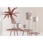 Voir la diapositive 6 : Paris Prix Lot de 3 Tables Gigognes  Obi  56cm Vieux Rose