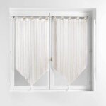 Paris Prix Paire de Voilages  Charlize  60x120cm Naturel