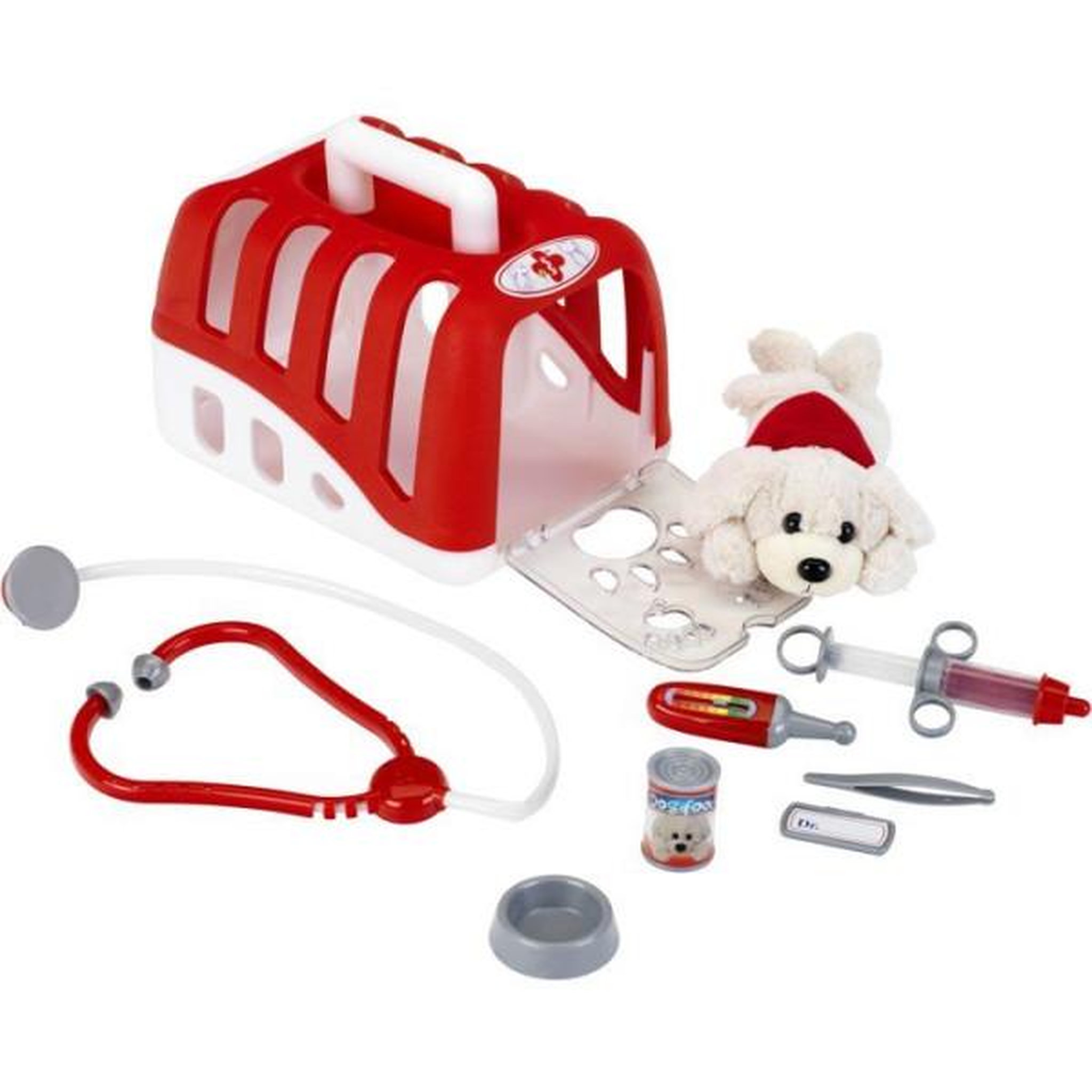 Klein KLEIN - Mallette vétérinaire avec chien en peluche et accessoires