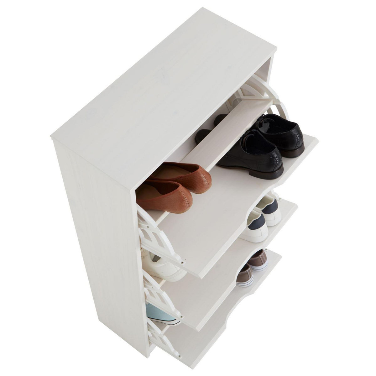 IDIMEX Meuble à chaussures en pin BASIL