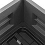Voir la diapositive 4 : VIDAXL Lit sureleve de jardin PP Gris pierre 43x43x35 cm