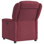 Voir la diapositive 5 : VIDAXL Fauteuil de massage inclinable Rouge bordeaux Tissu