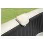 Voir la diapositive 2 : INTEX Spa gonflable carré - 2/4 places - Dim 1,73 m x 71 cm PURE SPA