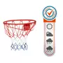 BUMBER Arceau de Basket-Ball mural MALIBU Diamètre 45 cm et filet – fixation murale incluse