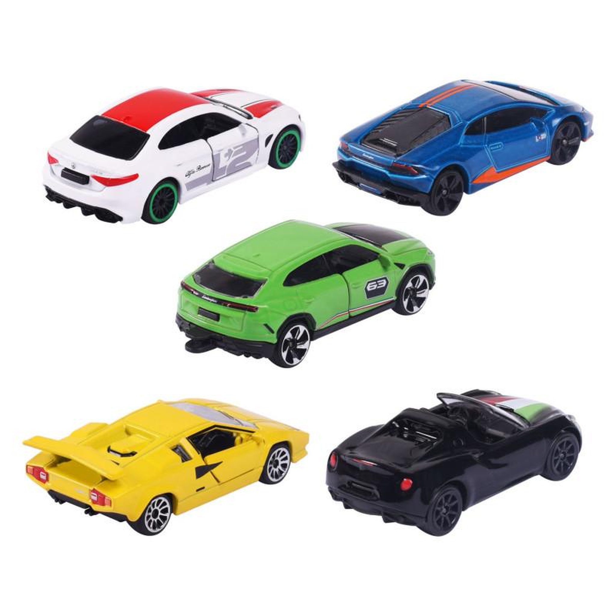 Voir la diapositive 3 : Majorette Majorette Dream Cars Italy Cars, 5pcs. 212053178