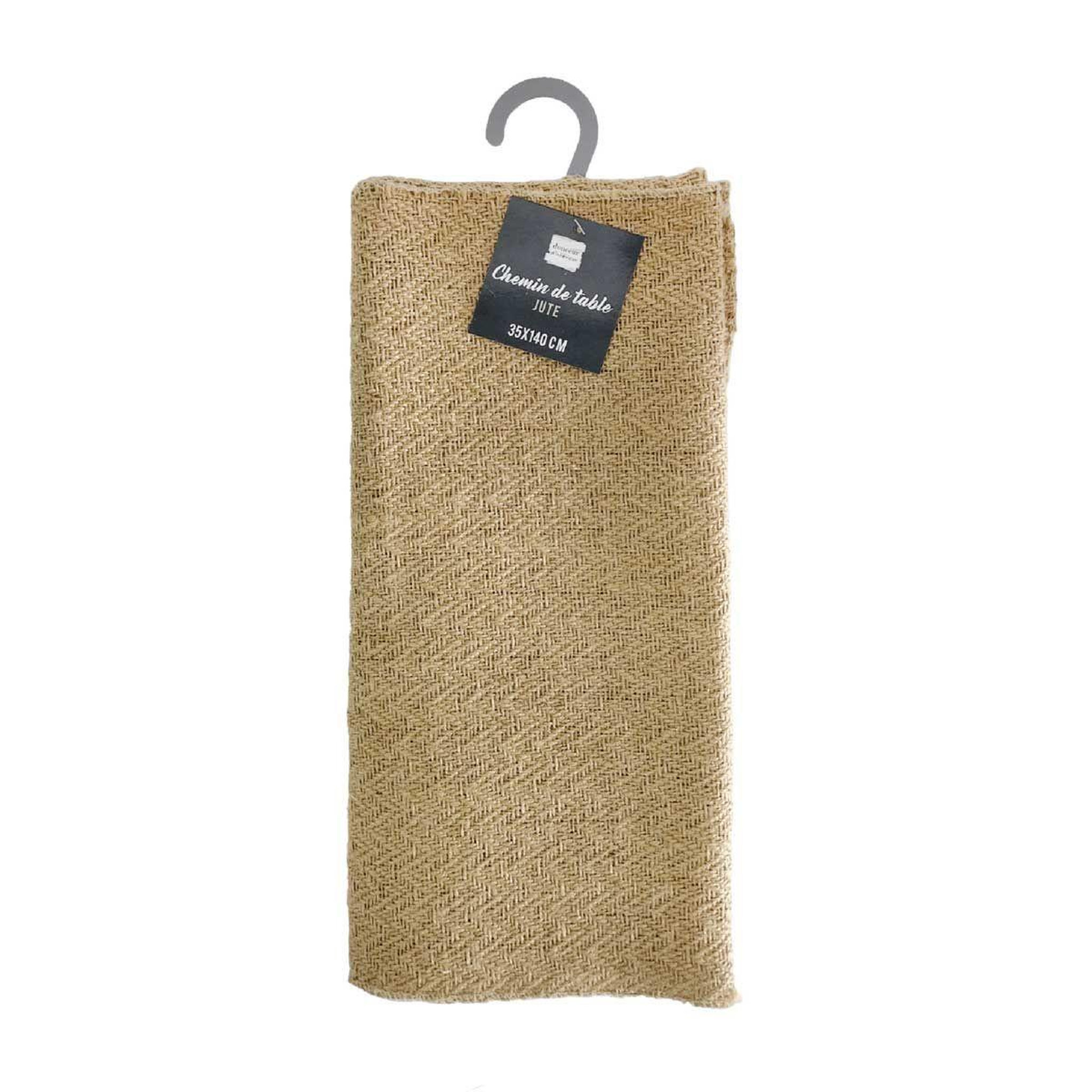 Voir la diapositive 4 : Douceur d'Intérieur Chemin de Table en Jute  Modalie  35x140cm Beige
