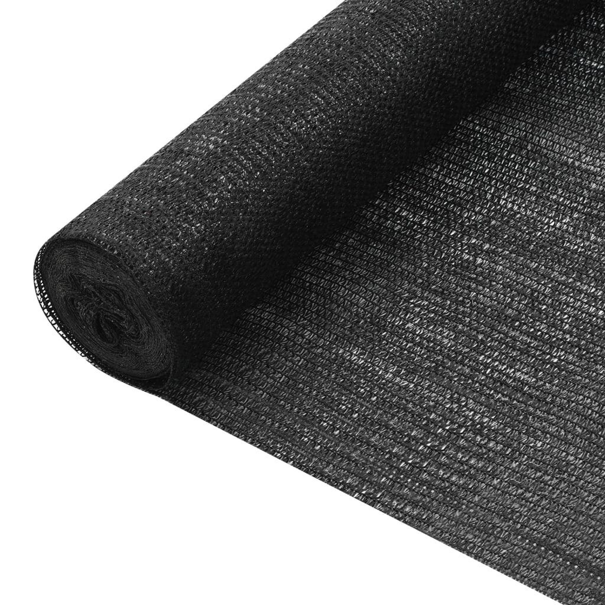 Voir la diapositive 1 : VIDAXL Filet brise-vue Noir 1,5x10 m PEHD 75 g/m^2