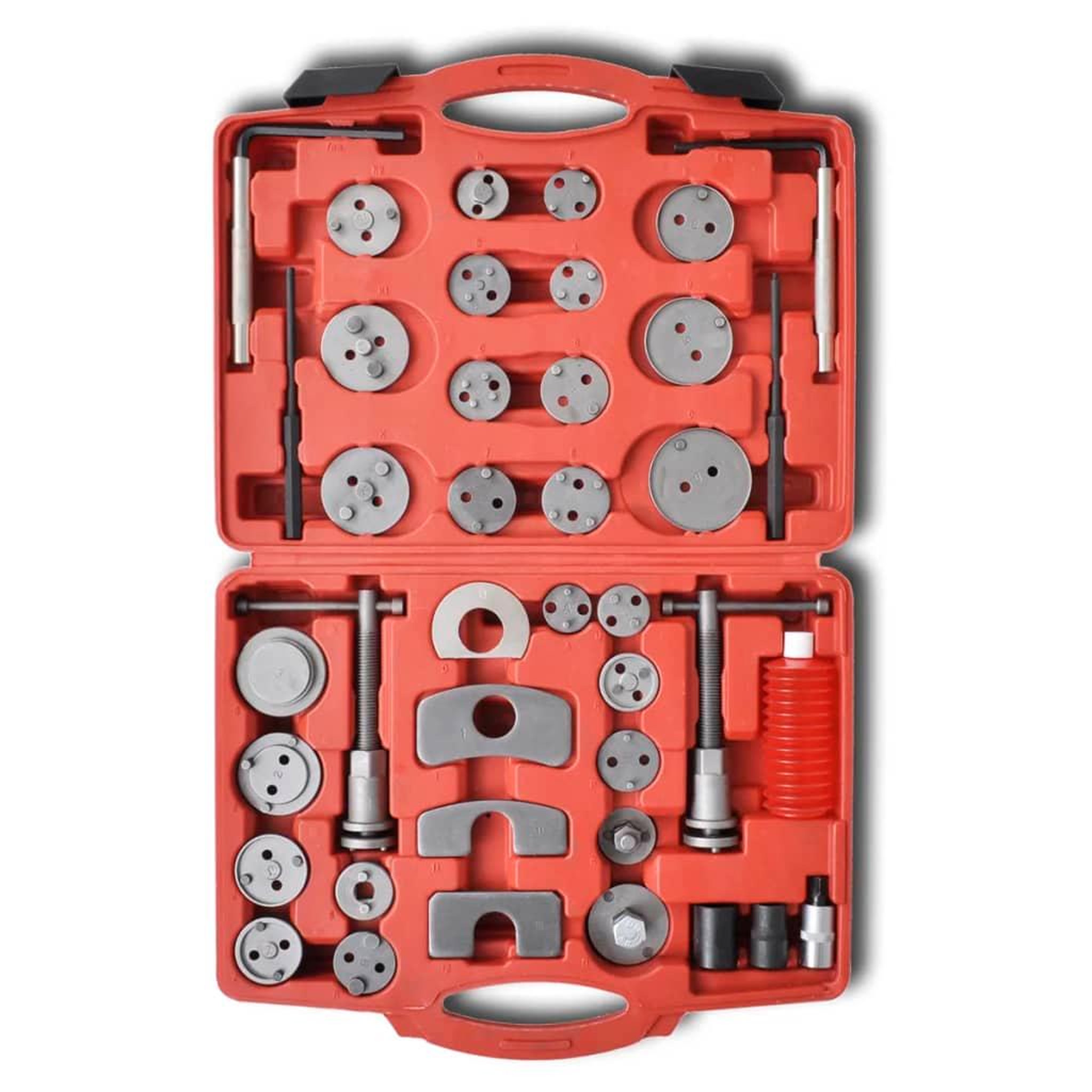 Voir la diapositive 3 : VIDAXL Kit d'outils de filetage de piston d'etrier 40 pcs