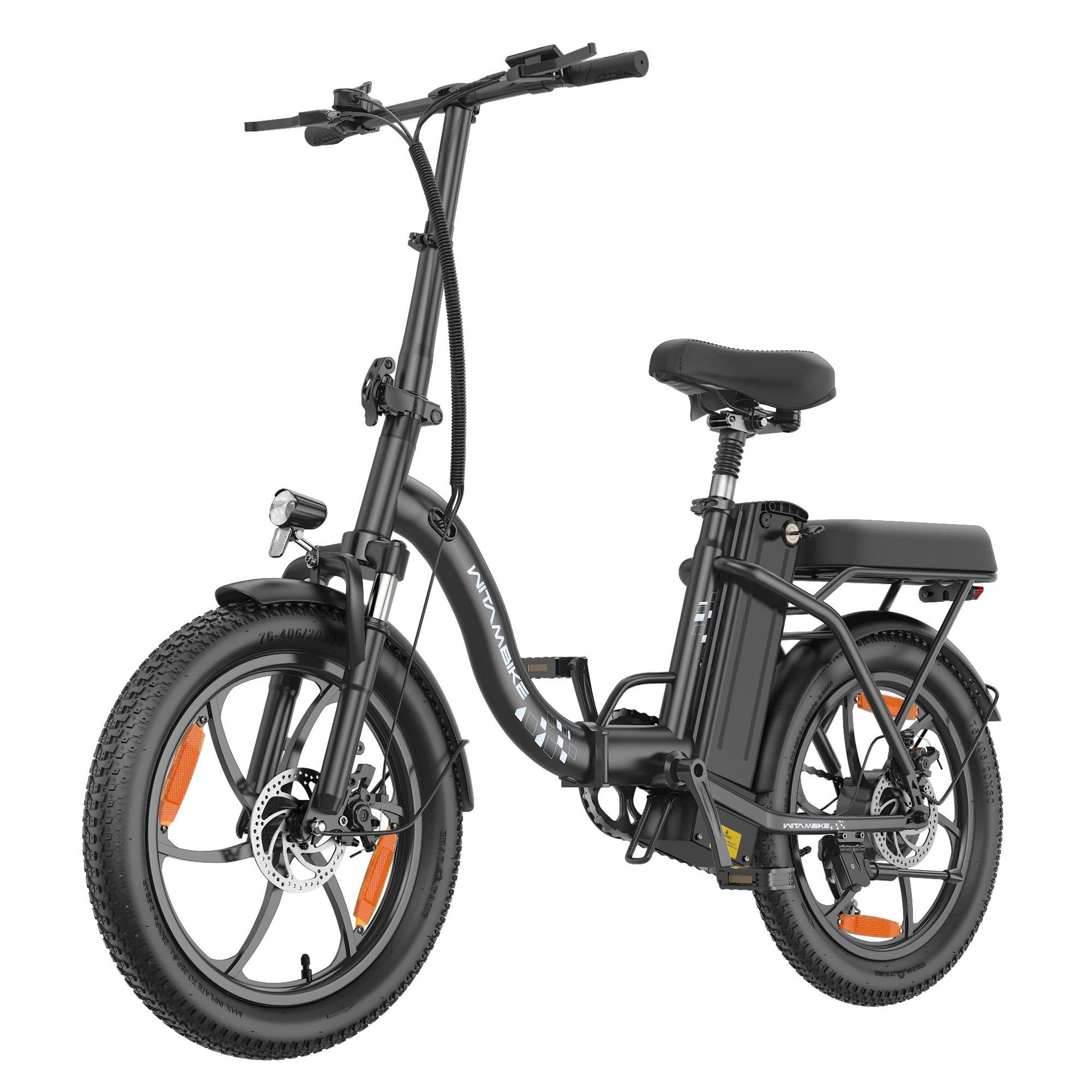 Voir la diapositive 4 : WITAMBIKE Vélo électrique pliant Witambike C16
