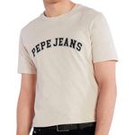 Pepe Jeans T shirt  Homme Pepe jeans Clement. Coloris disponibles : Beige