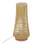 ATMOSPHERA Lampe à Poser en Bambou  Mahé  38cm Naturel
