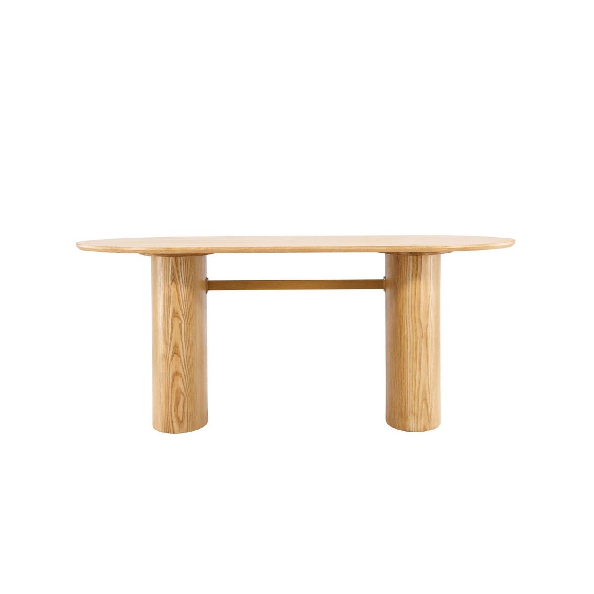 Voir la diapositive 2 : Paris Prix Table à manger design  isolde  180cm naturel