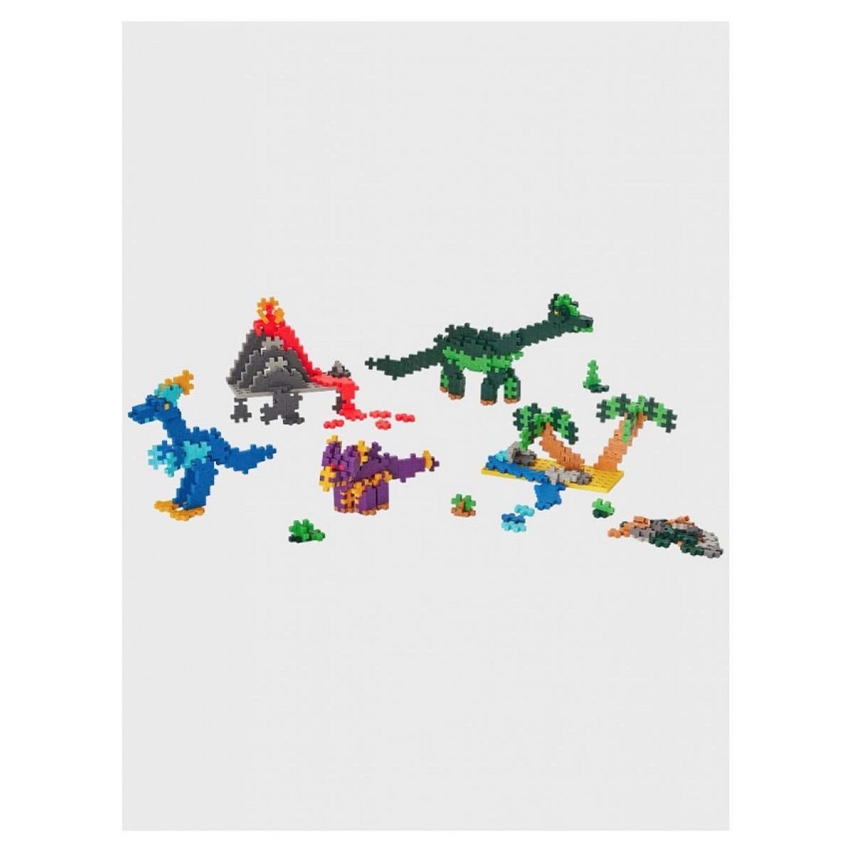 PlusPlus Kit decouverte Dinosaures - 600 pcs