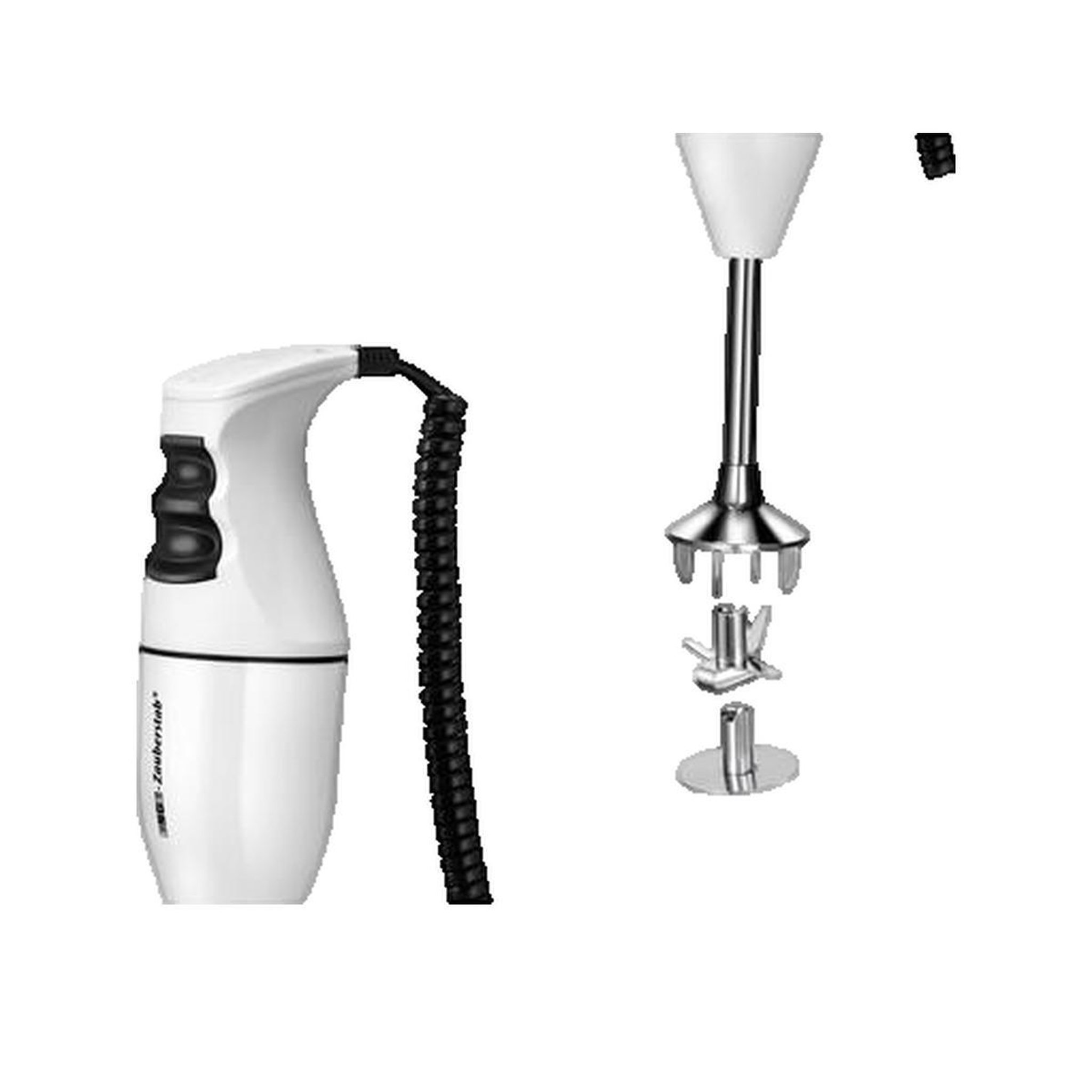 Voir la diapositive 2 : Unold Mixeur plongeant Unold ESGE-Zauberstab E 120 blanc