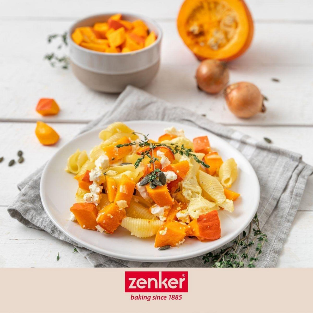 ZENKER Ensemble de 2 Plats rectangulaire XXL 40 x 29 cm en acier émaillé Zenker Spécial Cooking