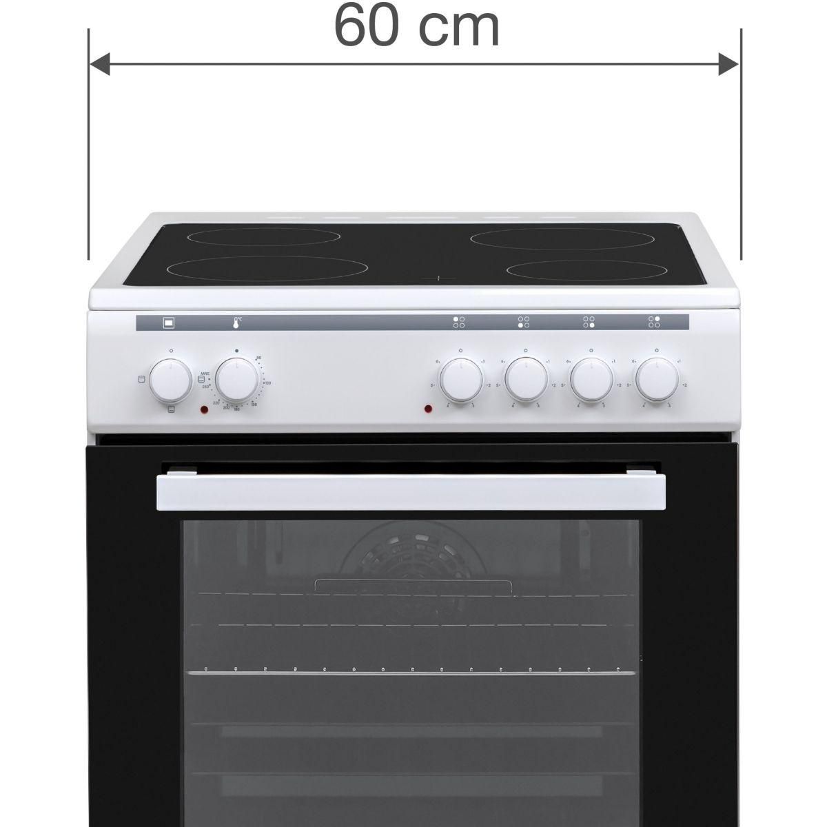 ESSENTIEL B Cuisinière vitrocéramique ECVC6060b7