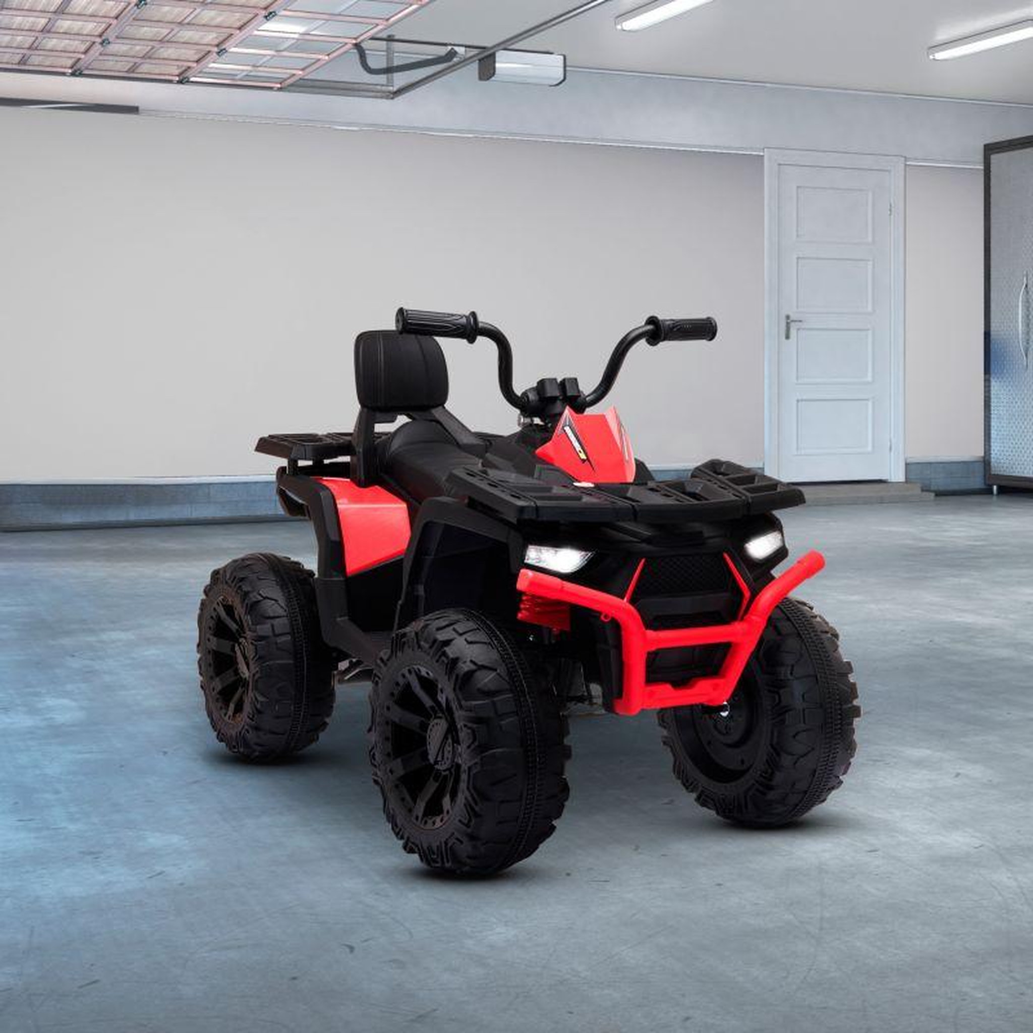 Voir la diapositive 5 : PLAY4FUN Quad électrique 2x 40W pour enfant - avec 4 suspensions, Marche AV/AR et Système audio