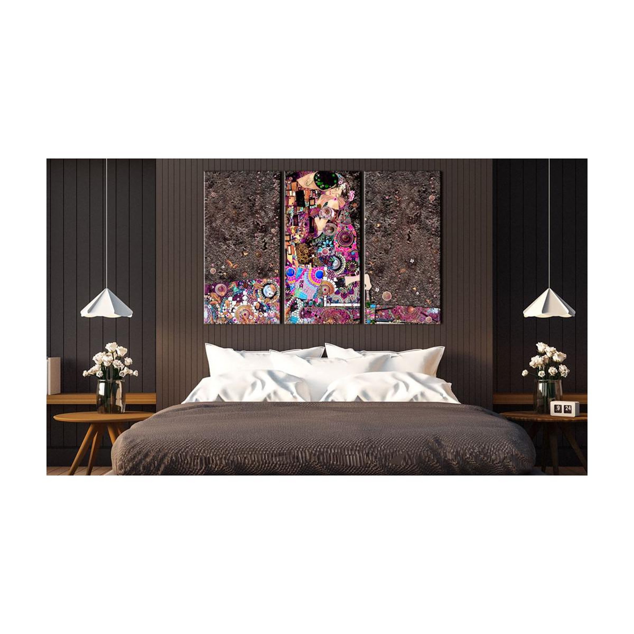 Voir la diapositive 2 : Paris Prix Tableau imprimé  amorous jigsaw
