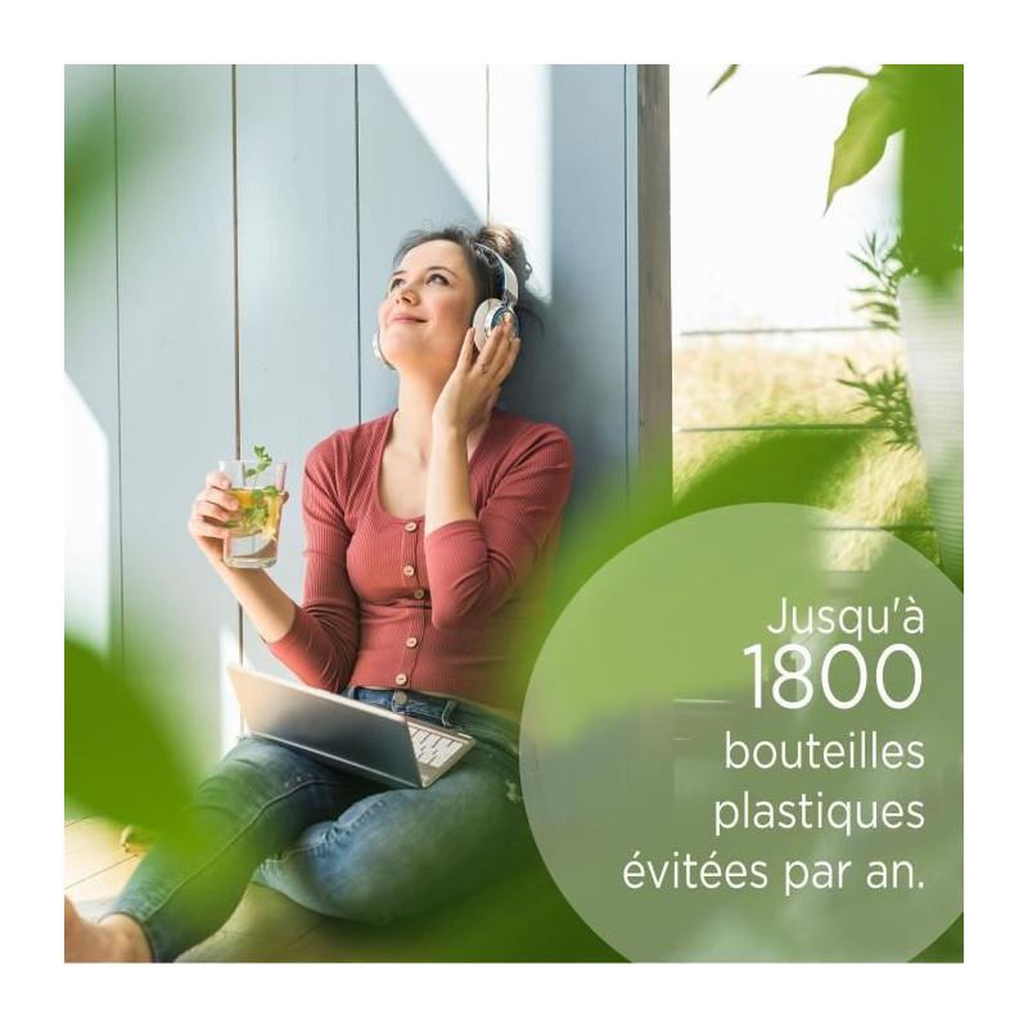 Voir la diapositive 6 : Brita Carafe filtrante style bleu