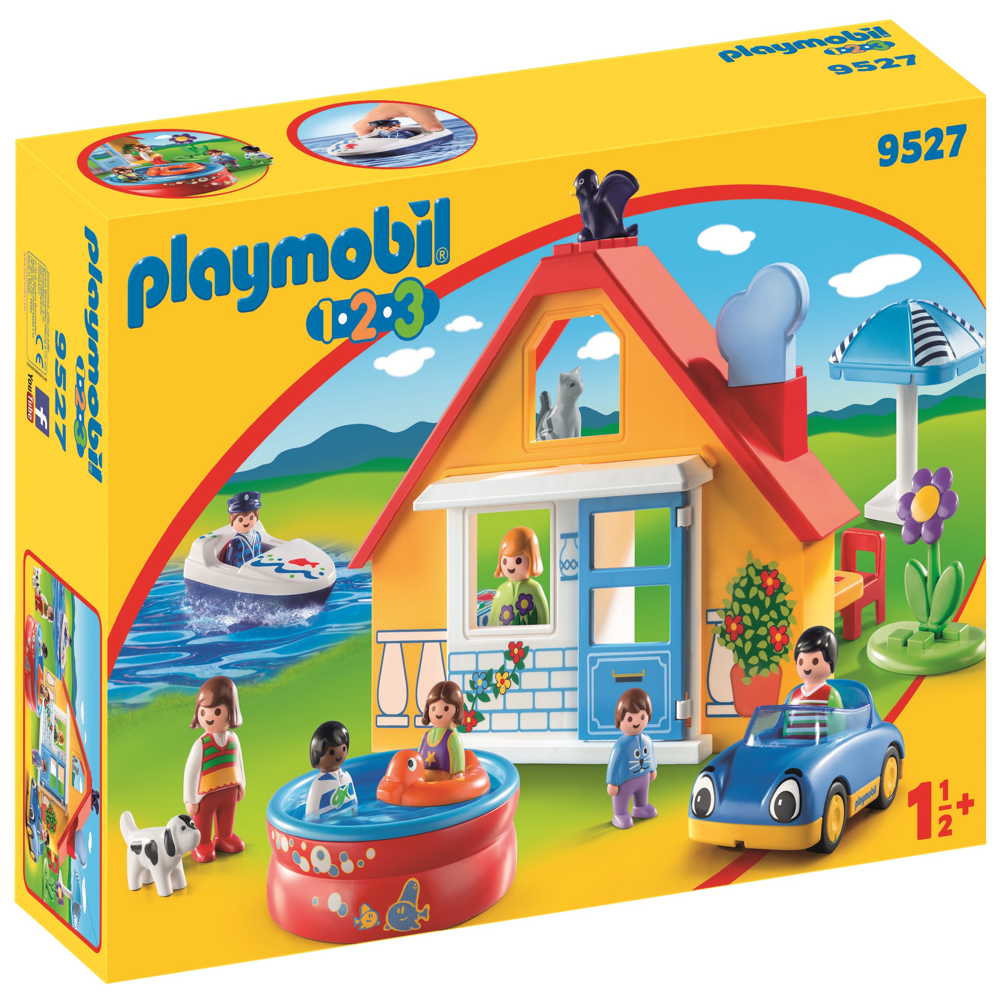 PLAYMOBIL 9527 - 1.2.3 - Maison de vacances