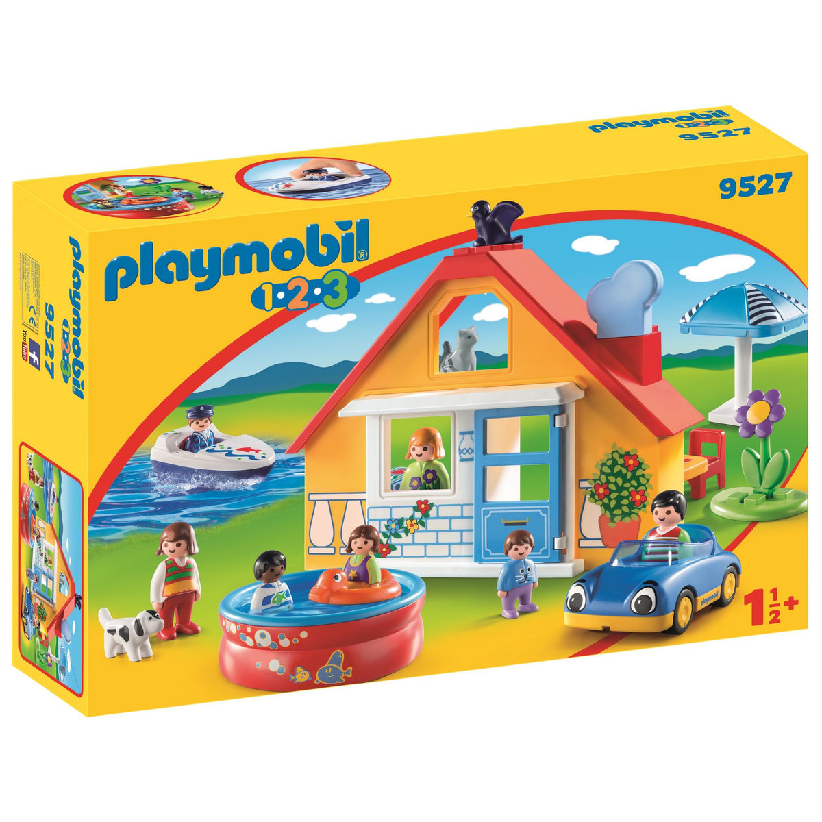 PLAYMOBIL 9527 - 1.2.3 - Maison de vacances
